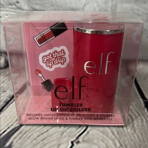 e.l.f. Pink Tumbler Lip Oil Holder